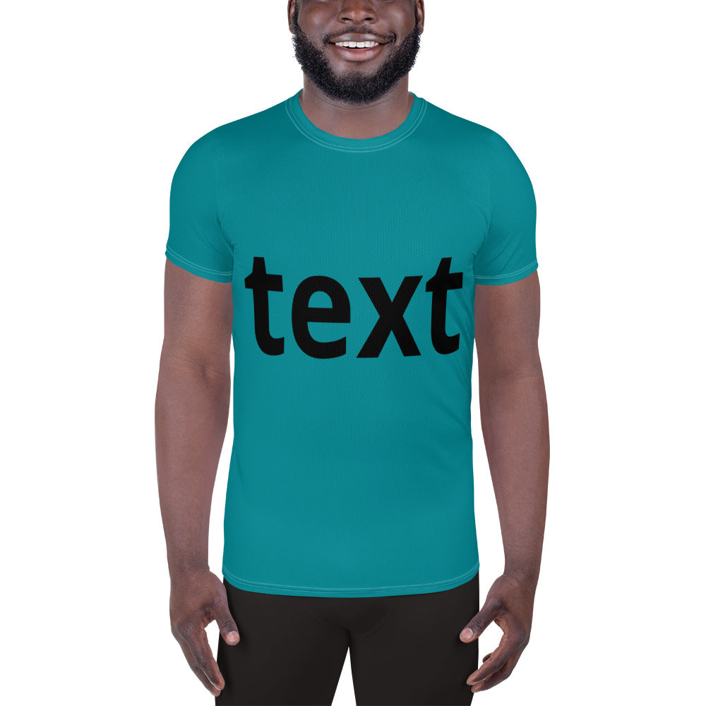 All-Over Print Men's Athletic T-shirt