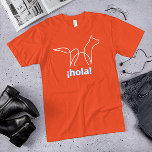 ¡hola! camiseta