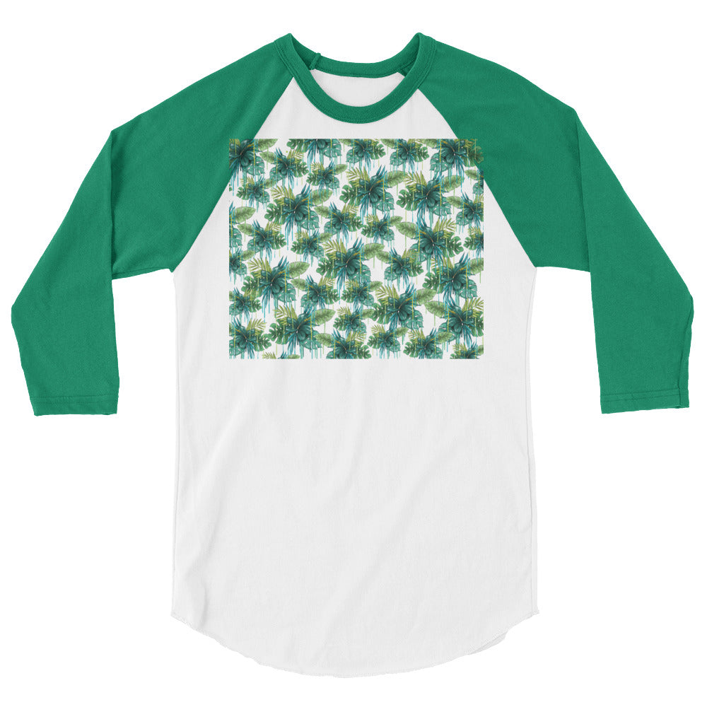 3/4 sleeve raglan shirt